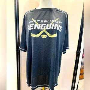 PITTSBURGH PENGUINS NHL Short sleeve shirt Sz XL-Excellent Used Condition